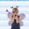 BRAVESHINE Iridescent Hanging Butterfly Fringe Backdrop - 2 Pack 3.2x6.6ft