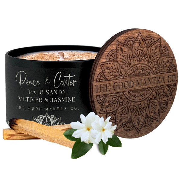 The Good Mantra Co. | Peace & Center Smudge Candle