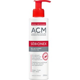 ACM Sebionex Espuma Gel Cara – Cuerpo (200mL) ACM Laboratoire Dermatologique