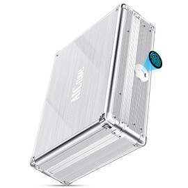 AICase Gun Safe for Pistols,Quick-Access Pistol Safe for Multiple Handguns with Biometric Fingerprint Lock/Morse Code, Smart Handgun Safe Gun Lock Box for Home Bedside Nightstand Car_1