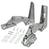 SPARES2GO Integrated Upper & Lower Door Hinge Kit Compatible with