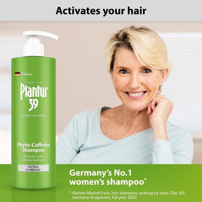 Plantur 39 Fine and Brittle Hair Shampoo (16.9 fl oz)