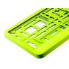 TAPORT® YELLOW NEON CAR REGISTRATION HOLDER FOR ANY CAR ,