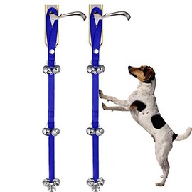 Adjustable Dog Housetraining Door Bells Doorbell for Potty Training, Tinkle Bells Set for House Training