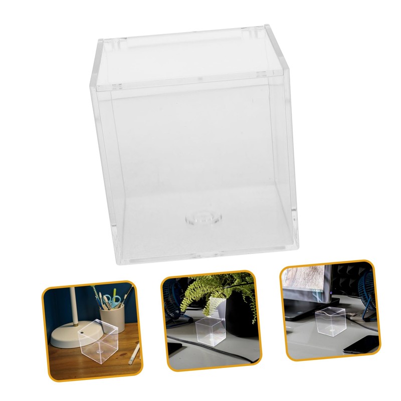 Operitacx Storage Boxes Model Display Holder Lockable Display Case Cuddly