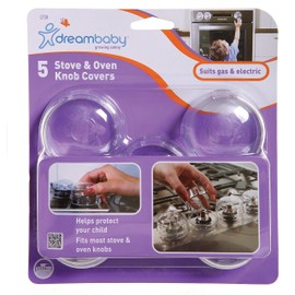 Dreambaby Stove & Oven Knob Safety Cover - Model L730A - (5 Pack)