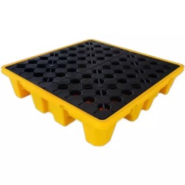 누출방지 오일 기름 트레이 안전 깔판 팔레트 다이 물질 [Q. 12801280175 4 배럴 팔레트는] Leakproof Oil Spill Tray Safety Mat Palette Die Substance [Q. 12801280175 4 Barrel Palette]