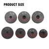 EATAKWARD 7Pcs Double & Single Flaring Tool Kit Steel Adapter