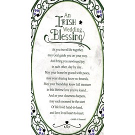 St. Jude Store An Irish Wedding Blessing U - Laminated holy card - Pack of 25