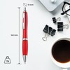ZENSCRIBE® Ergonomic Ballpoint Pen, Pack of 10, Premium Ballpoint Pen