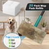 Sweeper Mop for Floor Cleaning Pet Hair Removal, Disposable Dust