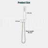 Heyalan SUS304 Stainless Steel Handheld Shower Wand High Pressure Luxury