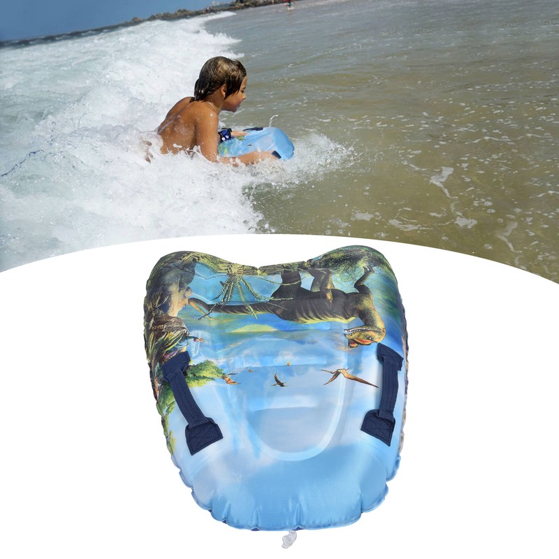 Portable Inflatable Floating Board Swimming Pool Beach Bodyboard for Children