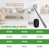 2 Pack Crevice Tool and Dust Brush Replacement Compatible with