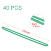 AMUU Rubber Bands Large Flat Fold Length12inch 40 Pieces Fits