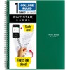 Five Star Spiral Notebook Plus Study App, 1 Subject, College