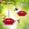 COWANIEE 2 Pcs Bird Feeders Hanging, 20 * 30cm Bird