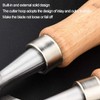Holzmeißel aus Stahl 28 mm Robuster Flachmeißel zum Schnitzen von