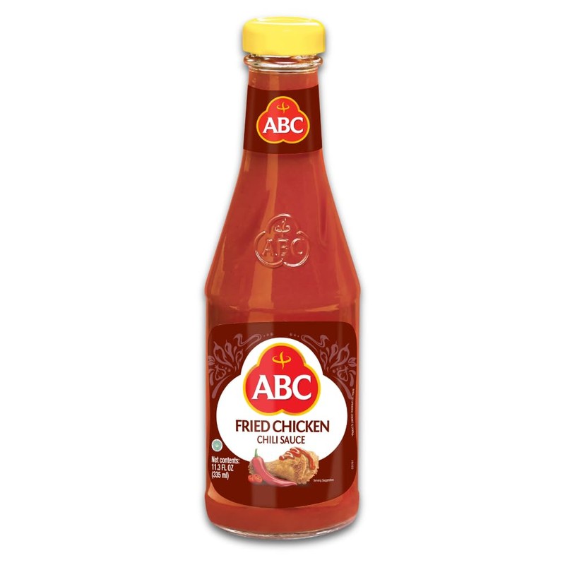 ABC Fried Chicken Chili Sauce, 11.3 Oz, Spicy Sriracha Style