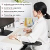 Ouliget Arm Rest Support for Desk,180° Rotating Adjustable Computer Desk