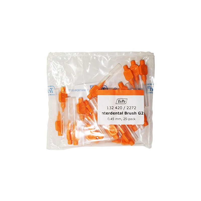 TePe Interdental Brushes Orange XXX-Fine (25 brushes)