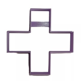 AJT PLUS SIGN ADDITION SYMBOL MATH NUMBER SHAPE COOKIE CUTTER USA PR5195