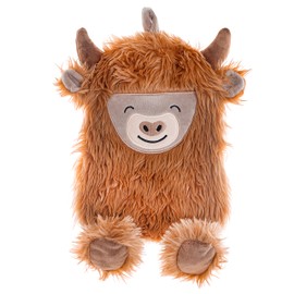 Sass & Belle Highland Cow Hot Water Bottle One Size Brown