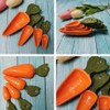 WAYUTO Set of 4 Ceramic Measuring Spoons Baking Measuring Scoops