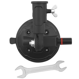 RV Flag Pole Mount, Suction Cup Flag Holder, Angle-Adjustable Heavy Duty Metal Flag Mount for RV, Truck, Camper, Car, Boats(1 Pack)