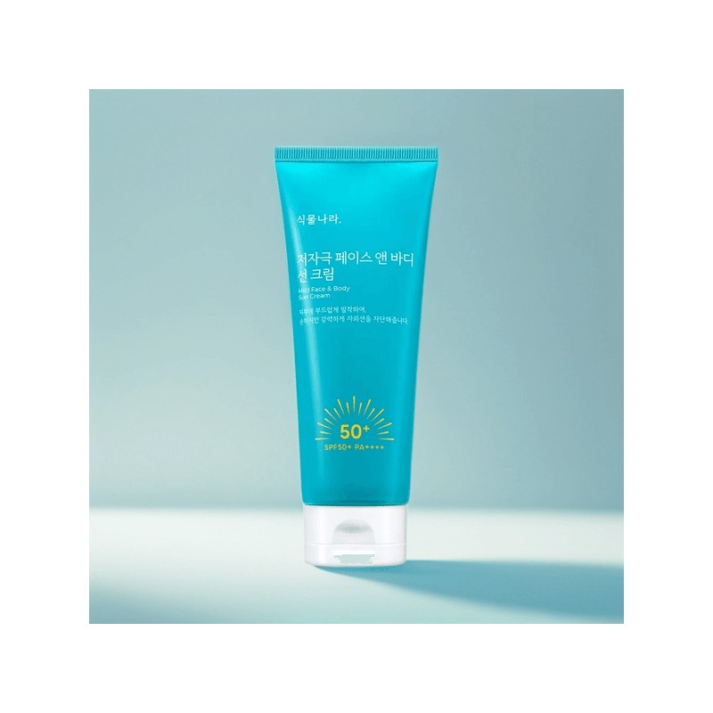 식물나라 저자극 선크림 페이스 앤 바디 대용량 선크림 150ml 2개
