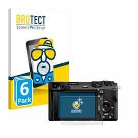 BROTECT Anti-Glare Screen Protector for Sony Alpha 6700 (Pack of 6) Matte Screen Protector Film Anti-Reflection Anti-Fingerprint