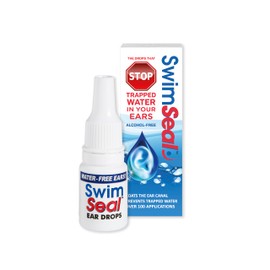 SwimSeal™ All Natural Swimmer's Ear Drops for Daily Use Rather Than Alcohol Drops or Earplugs. The Solution for Your Ears for All Water Exposure for All Ages.