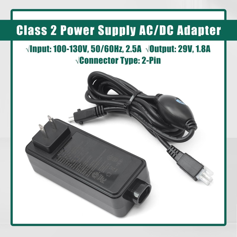 YUXIVCNE PS1L-A29018-2 Class 2 Power Supply AC/DC Adapter Replacement for