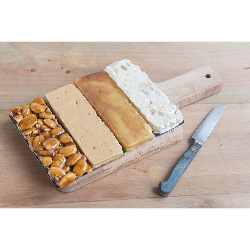 Delaviuda Turron Crunchy Almond Nougat - (3 Pack) W/ Quick