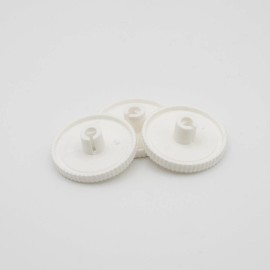 For Technics On/Off Knob Button for Technics SL-1200/SL-1210 MK2-Bespoke Opal & White