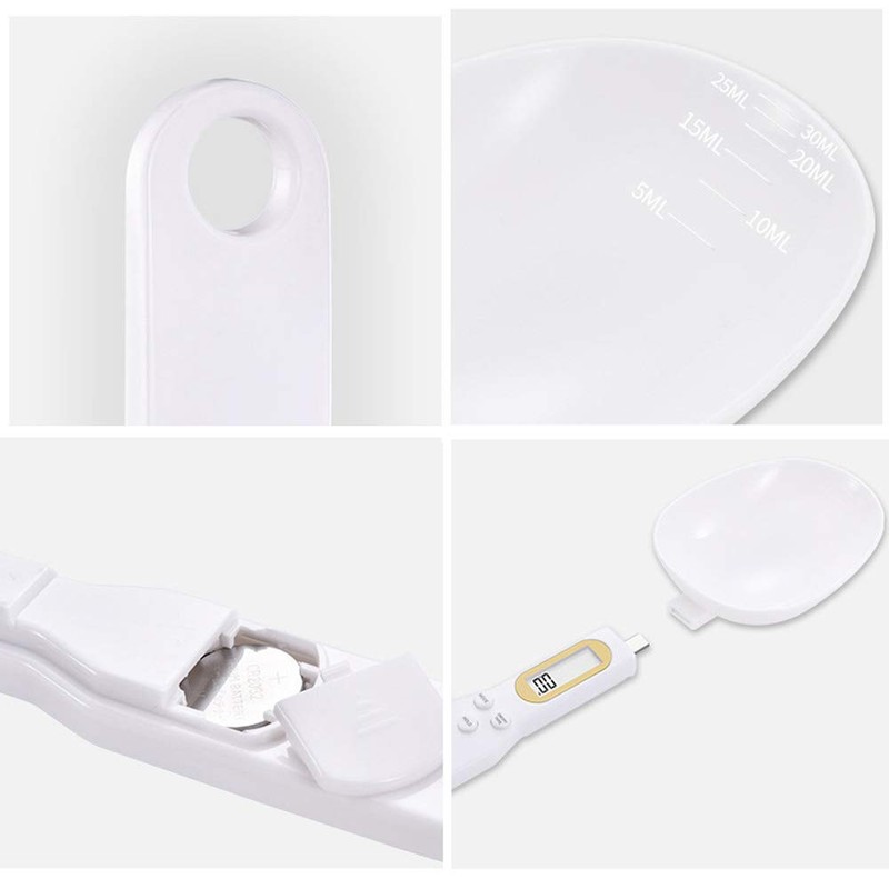 Braun Mini Digital Spoon Scale with LCD Screen Display High