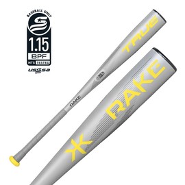 TRUE TEMPER 2022 RAKE (-5) USSSA 2 3/4" Baseball BAT (30.5"/25.5oz.)