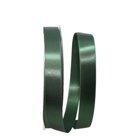 Reliant Ribbon 5000-924-05C Double Face Satin Allure Dfs Ribbon, 7/8 Inch X 100 Yards, Forest Green