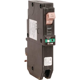 Eaton CHFCAF115PN Plug-in Mount Type CH Combination Arc Fault Circuit Breaker 1-Pole 15 Amp 120 Volt AC Fire-Guard