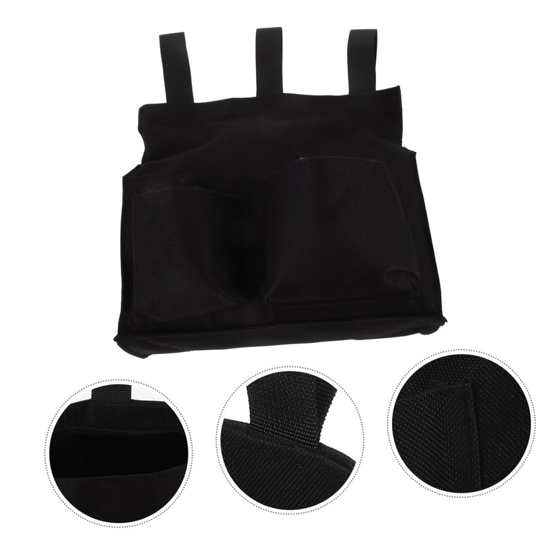 Mipcase Pouch for Baseball Umpire Waist Bag Side Pocket Storage