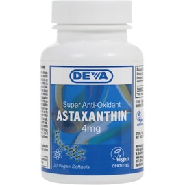 Deva Vegan Vitamins Astaxantin 4Mg Vegan 30 Sgel