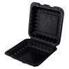 70 Pack Clamshell Food Containers, 8 x 8 x 2.8