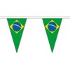 Brazil Flag Bunting Brazilian 5M Triangle Large 12 Flags FlagSuperstore