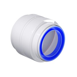 3'' 4'' Backdraft Damper Duct Draft Stopper Draft Blocker, One Way Airflow Ducting Insert for Ducting in PVC or Flexible Hose, Bathrooms Fans and Shutter Fan Vent