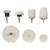Sealey Polishing Wheel Set, 8pc - BGPW08