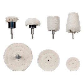 Sealey Polishing Wheel Set, 8pc - BGPW08