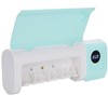 UVC Toothbrush Holder Wall Mounted Rack UV Light Cleaning Toothbrush