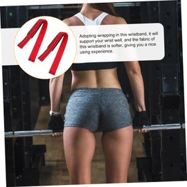 BESPORTBLE 2pcs Anti- Wrist Strap for Sports Grip Support for Weightlifting Training Deadlift Wrist Brace for Enhanced Performance The Gym