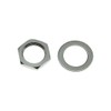 KAISH Guitar Input Output Socket Nut & Washer Nickel (Pack