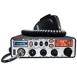 President Electronics Walker II FCC TXPR100 CB/HAM RADIOS AM/FM TRANSCEIVERS